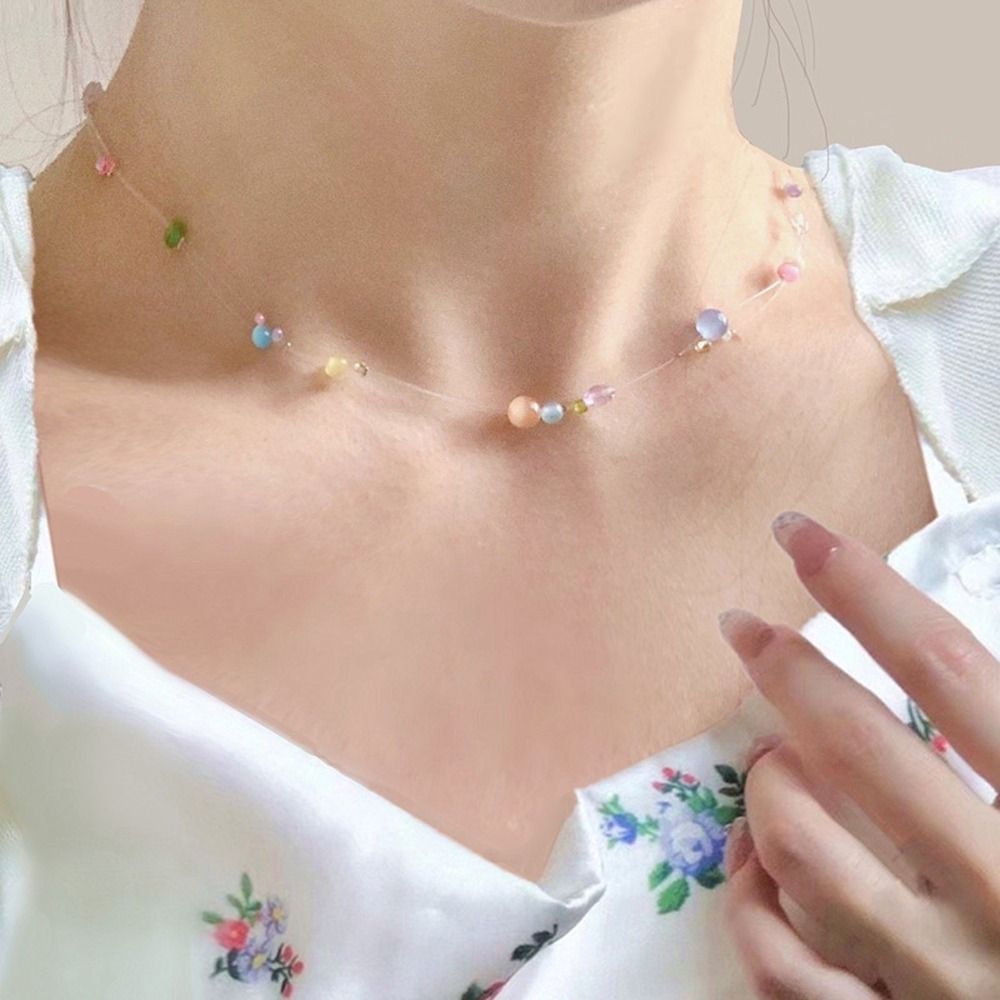 Korean Daily Lifestyle - Colar Moderno de Liga Metálica Estilo