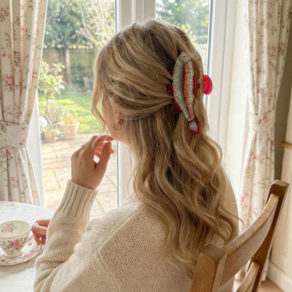 Korean Women Lifestyle - Presilha de Cabelo Estilo Coreano com