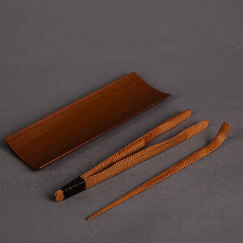 Korean Tea Set - 3/4/5 pçs bambu carbonizado conjunto de