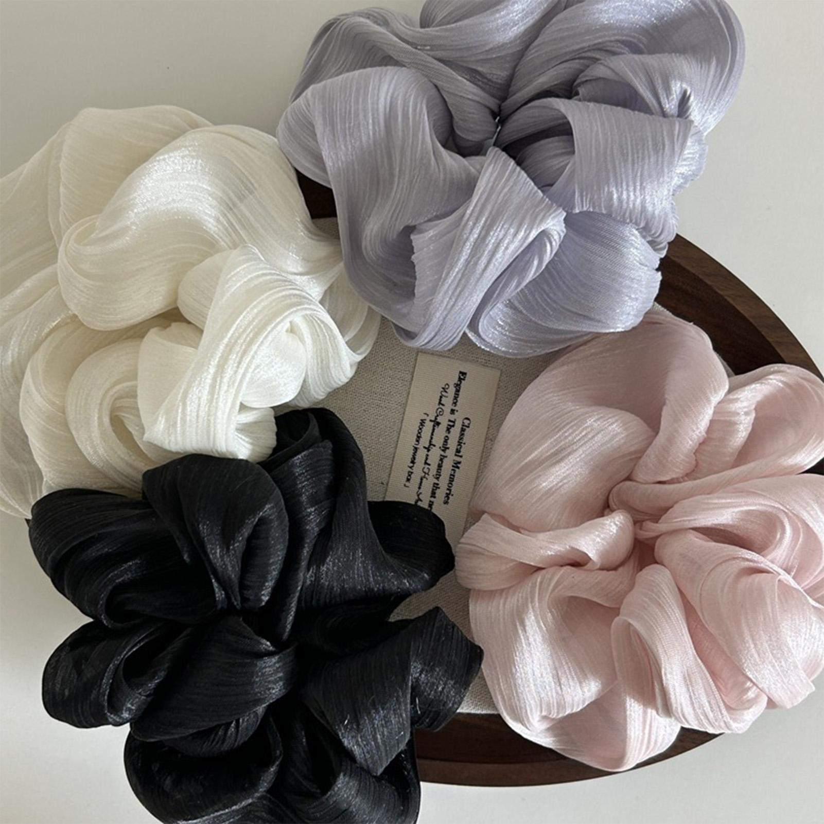 Elástico de Cabelo Estilo Core - Korean Women Lifestyle avaliação e preço