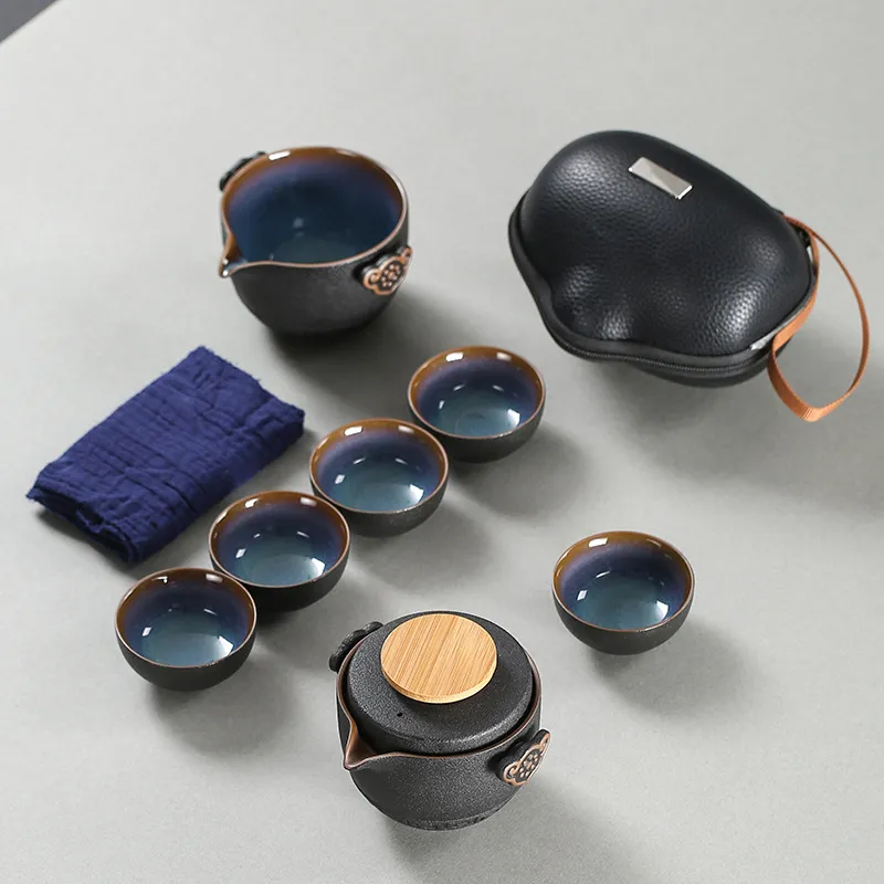 Portátil de alta qualidade chá - Korean Tea Set avaliação e preço