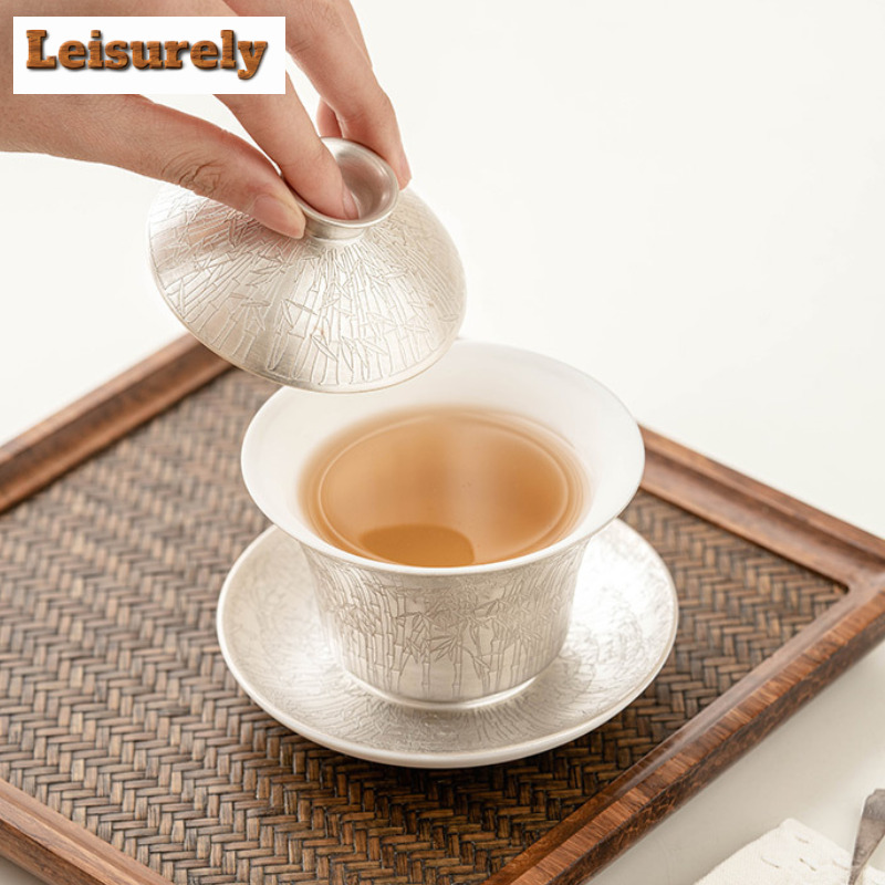 Conjunto De Chá De Bambu Verde - Korean Tea Set avaliação e preço