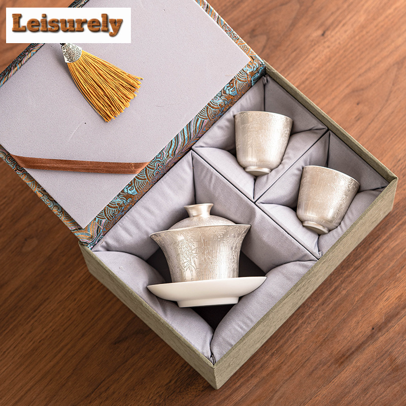 Conjunto De Chá De Bambu Verde - Korean Tea Set avaliação e preço