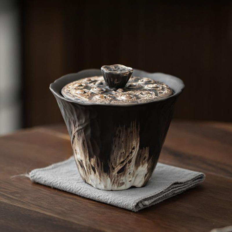 200ml artesanal em relevo lótu - Korean Tea Set avaliação e preço